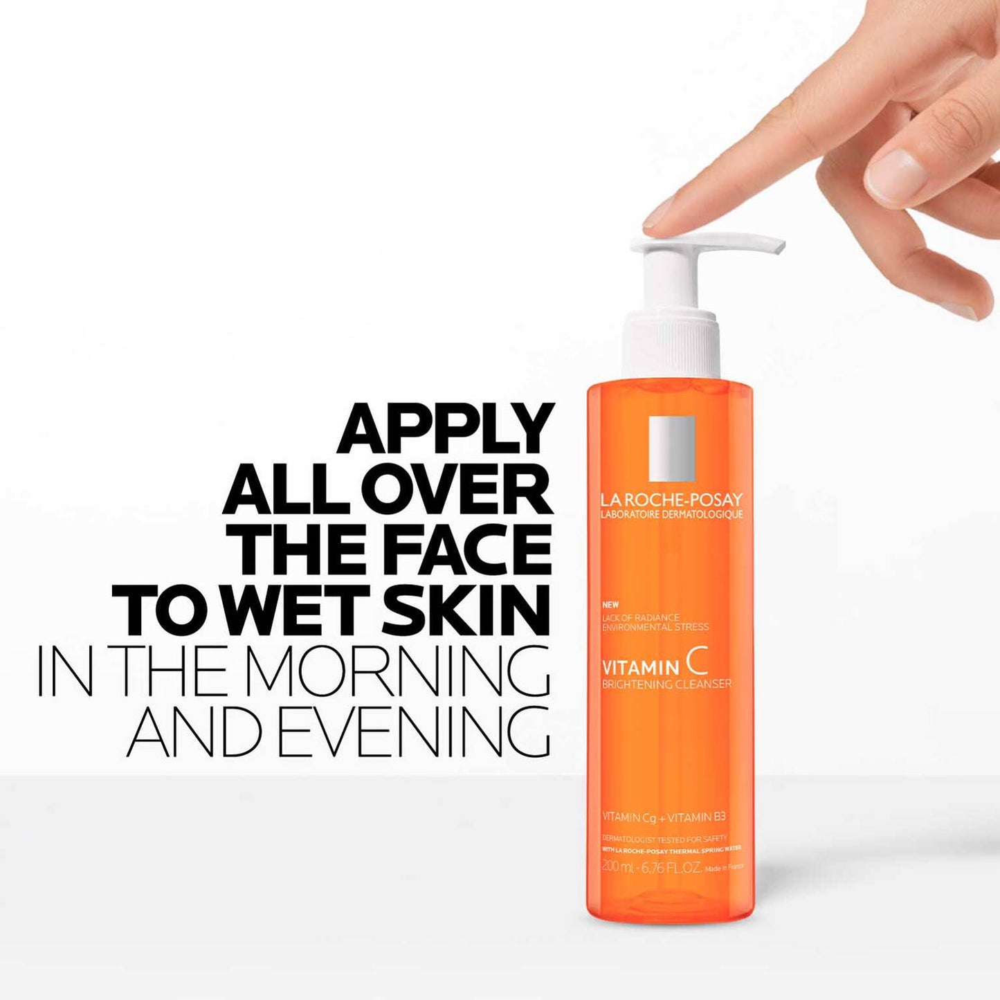 vitamin-c-brightening-facial-cleanser-g3 LaRochePosay-Product-Skincare-Purifying-Vitamin-C-Cleanser-200ml-3337875923613-HowToUse.jpg