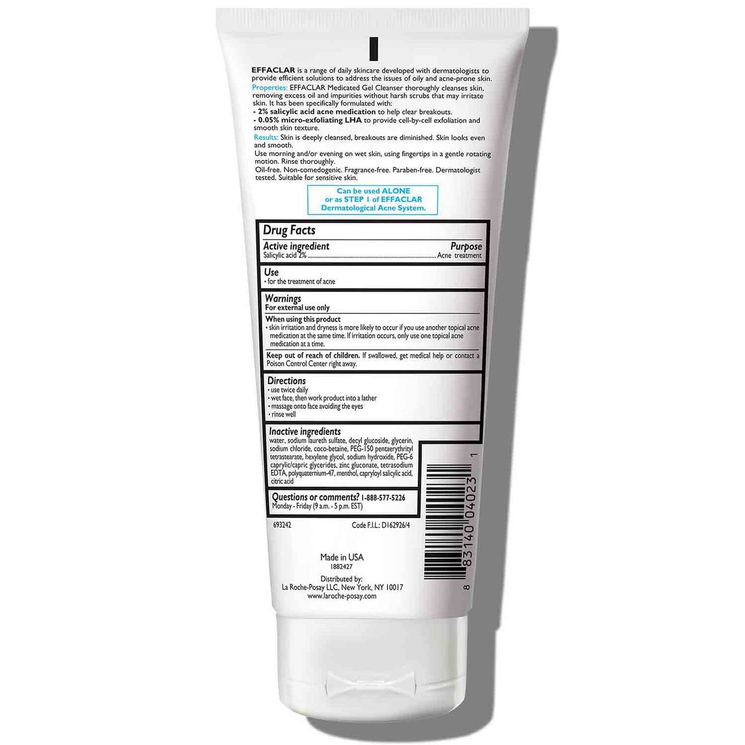 effaclar-medicated-acne-face-wash-z7 effaclar-salicylic-acid-acne-face-wash-883140040231-3.jpg